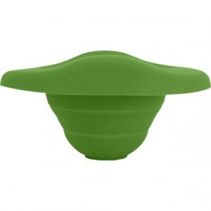 Pachet economic Potette Plus verde: olita portabila + liner reutilizabil + 10 pungi biodegradabile - Img 3