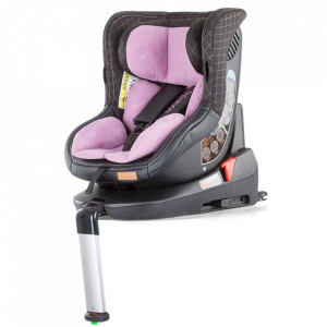Scaun auto Chipolino Toledo 0-18kg rose cu sistem Isofix si sezut rotativ - Img 2