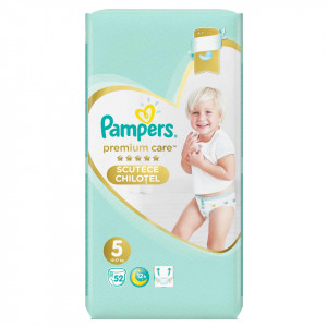 Scutece-chilotel Pampers Premium Care Pants 5 Mega Box 52 buc