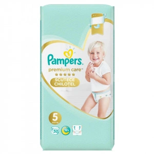 Scutece-chilotel Pampers Premium Care Pants 5 Mega Box 52 buc