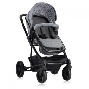 Set Carucior 3 in 1, S 500, cos auto inclus, Lorelli, Dark Grey Lighthouse - Img 4