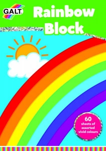Bloc de desen cu planse colorate