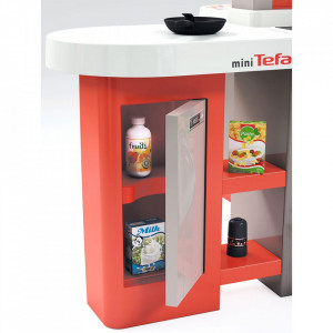 Bucatarie Smoby Tefal Studio XXL Bubble gri cu rosu - Img 9