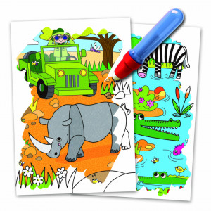 Galt Water Magic: Carte de colorat Safari - Img 3