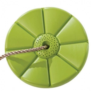 Leagan rotund din plastic PP, verde