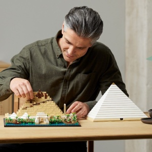 LEGO ARCHITECTURE MAREA PIRAMIDA DIN GIZA 21058 - Img 2