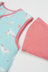 Sac de dormit cu maneca lunga detasabila Unicorn 0-6 luni 2.5 Tog - Img 2