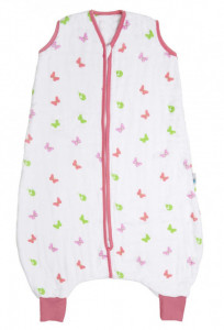 Sac de dormit cu picioruse Girl din muselina 12-18 luni 0.5 Tog