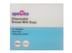 Spectra - Pungi stocare lapte matern cu fermoar (30 buc.) - Img 1