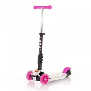 Trotineta pentru copii Smart, Pink - Img 3