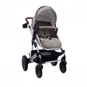 Carucior Lora, 3 in 1, Lorelli, Beige String - Img 5
