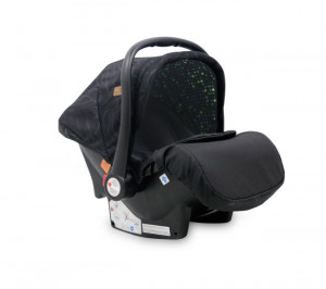Carucior Lora, 3 in 1, Lorelli, Black Circles - Img 3