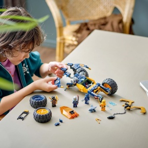 LEGO NINJAGO VEHICULUL DE TEREN NINJA AL LUI ARIN 71811 - Img 2