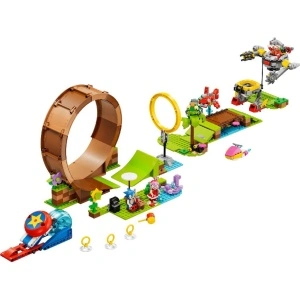 LEGO SONIC PROVOCAREA CU BUCLA A LUI SONIC DIN ZONA GREEN HILL 76994