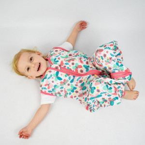 Sac de dormit cu picioruse Bamboo Butterfly 2-3 ani 0.5 Tog - Img 3