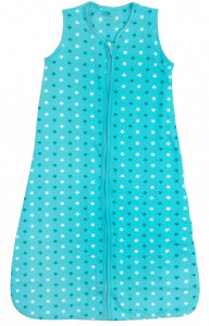 Sac de dormit Teal Stars 6-18 luni 2.5 Tog