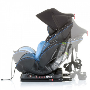 Scaun auto Chipolino Mondo 0-25kg mint cu sistem Isofix - Img 4
