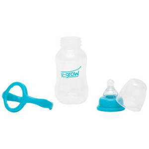 Biberon U-GROW, 0-3 luni, cu Gat Normal, 120 ml, A-1012 - Img 2
