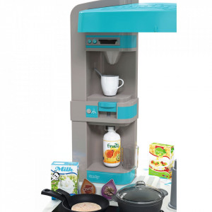 Bucatarie Smoby Mini Tefal Studio Bubble gri albastru - Img 4