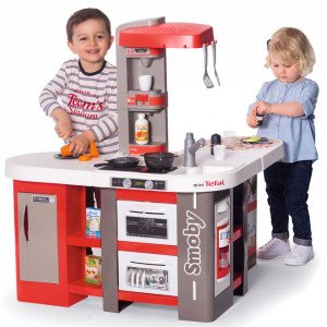 Bucatarie Smoby Tefal Studio XXL Bubble gri cu rosu - Img 10
