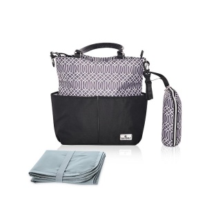 Geanta accesorii bebelusi Laura, black
