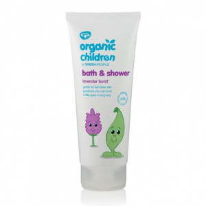 Gel de dus si spuma de baie cu lavanda, pt copii, Green People, 200 ml