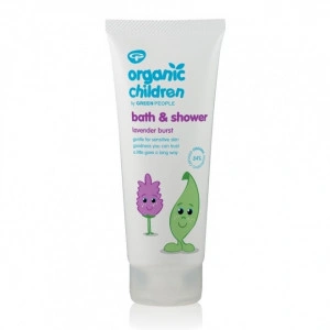 Gel de dus si spuma de baie cu lavanda, pt copii, Green People, 200 ml