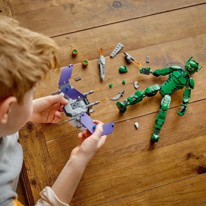 LEGO MARVEL SUPER HEROES FIGURINA DE CONSTRUCTIE GREEN GOBLIN 76284 - Img 3