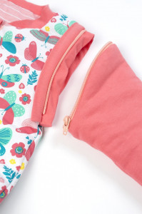 Sac de dormit reversibil Butterfly 12-18 luni 2.5 Tog - Img 1