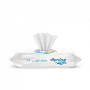 Servetele Umede Spring Line Baby Diverse Modele 72 buc - Img 5