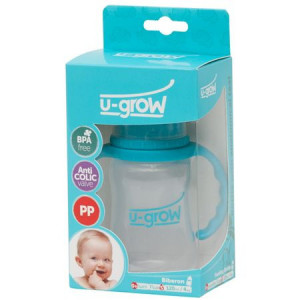 Biberon U-GROW, 0-3 luni, cu Gat Normal, 120 ml, A-1012 - Img 3