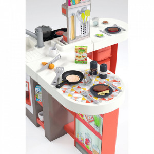 Bucatarie Smoby Tefal Studio XXL Bubble gri cu rosu - Img 4
