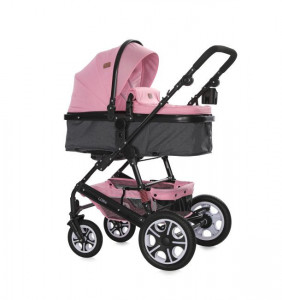 Carucior Lora, 3 in 1, Lorelli, Pink - Img 2