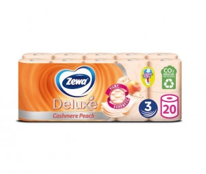 Hartie igienica Zewa Deluxe Cashmere Peach 3 straturi 20 role