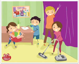 Joc Tidy up - Chalk and Chuckles - Img 2