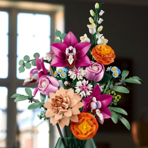 LEGO BOTANICALS BUCHET DE FLORI ROZ 10342 - Img 2