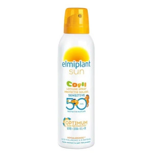 Lotiune spray protectie solara copii, SPF50, 150ml, Elmiplant Sun
