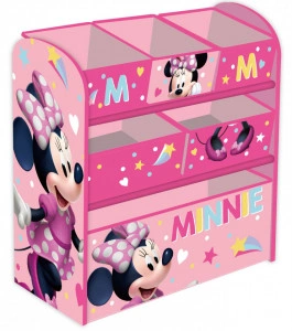 Organizator jucarii cu cadru din lemn Minnie's Bow-tique