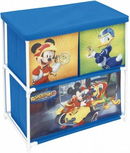 Organizator pentru jucarii cu structura metalica Mickey Mouse and The Roadster Racers - Img 1