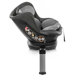 Scaun auto Chipolino Toledo 0-18 kg ash cu sistem Isofix si sezut rotativ - Img 4