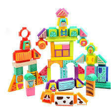 Set de constructie - Animalute de la ferma - Img 1