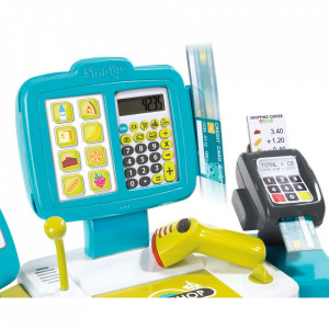 Jucarie Casa de marcat Large Cash Register albastru cu accesorii - Img 3