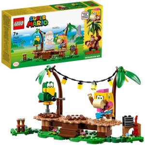 LEGO SUPER MARIO SET DE EXTINDERE CONCERTUL LUI DIXIE KONG IN JUNGLA 71421 - Img 3