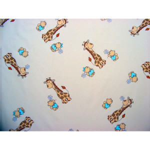 Lenjerie patut Hubners Girafa, 5 piese, crem - Img 2