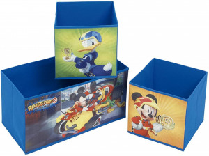 Organizator pentru jucarii cu structura metalica Mickey Mouse and The Roadster Racers - Img 2