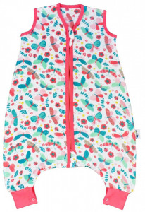 Sac de dormit cu picioruse Bamboo Butterfly 6-12 luni 0.5 Tog - Img 1