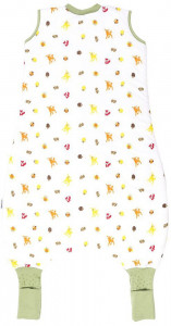 Sac de dormit cu picioruse si talpa antiderapanta Forest Friends 18-24 luni 2.5 Tog