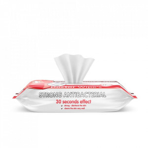 Servetele Umede Antibacteriene Doctor Wipes 72 buc - Img 3
