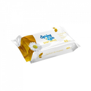 Servetele Umede Spring Line Baby Diverse Arome 60 buc