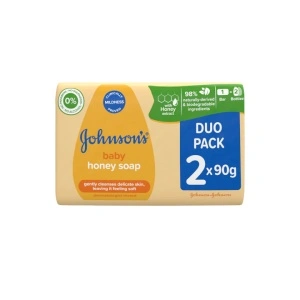 Set 2 x sapun miere Johnsons Baby, 90g